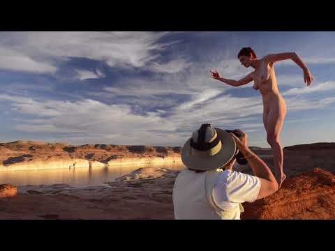 Desert Nude Photography Workshop on Lake Powell, Utah