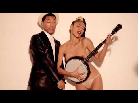 robin thicke blurred lines ft t i, pharrell unrated version